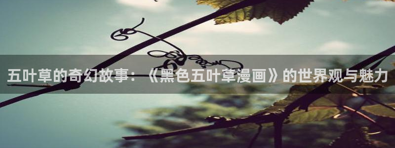 51漫画免费破解版怎么下载：五叶草的奇幻故事：《黑色五叶草漫画》的世界观与魅力